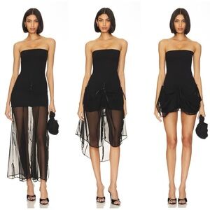 BUCI Metis Dress in Black Size XS